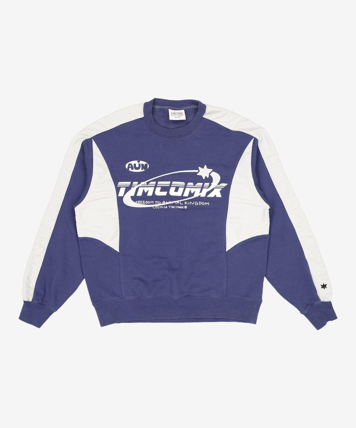 팀코믹스(TIMCOMIX) STAR SPORTY CREWNECK NAVY M