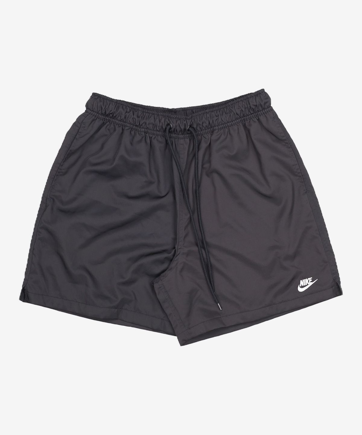 나이키(NIKE) 클럽 우븐 플로우 쇼츠 M - 블랙:화이트 / FN3308-010 L