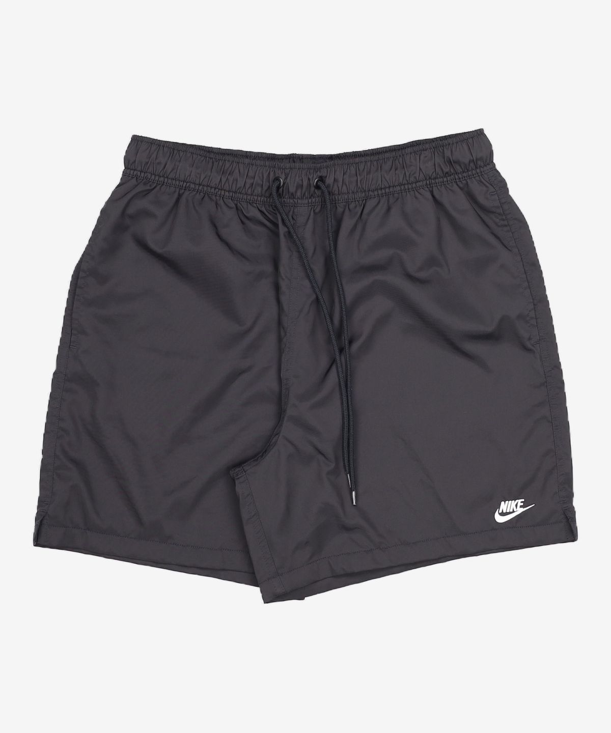 나이키(NIKE) 클럽 우븐 플로우 쇼츠 M - 블랙:화이트 / FN3308-010 L
