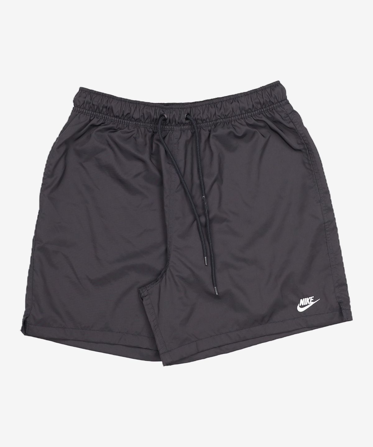 나이키(NIKE) 클럽 우븐 플로우 쇼츠 M - 블랙:화이트 / FN3308-010 L