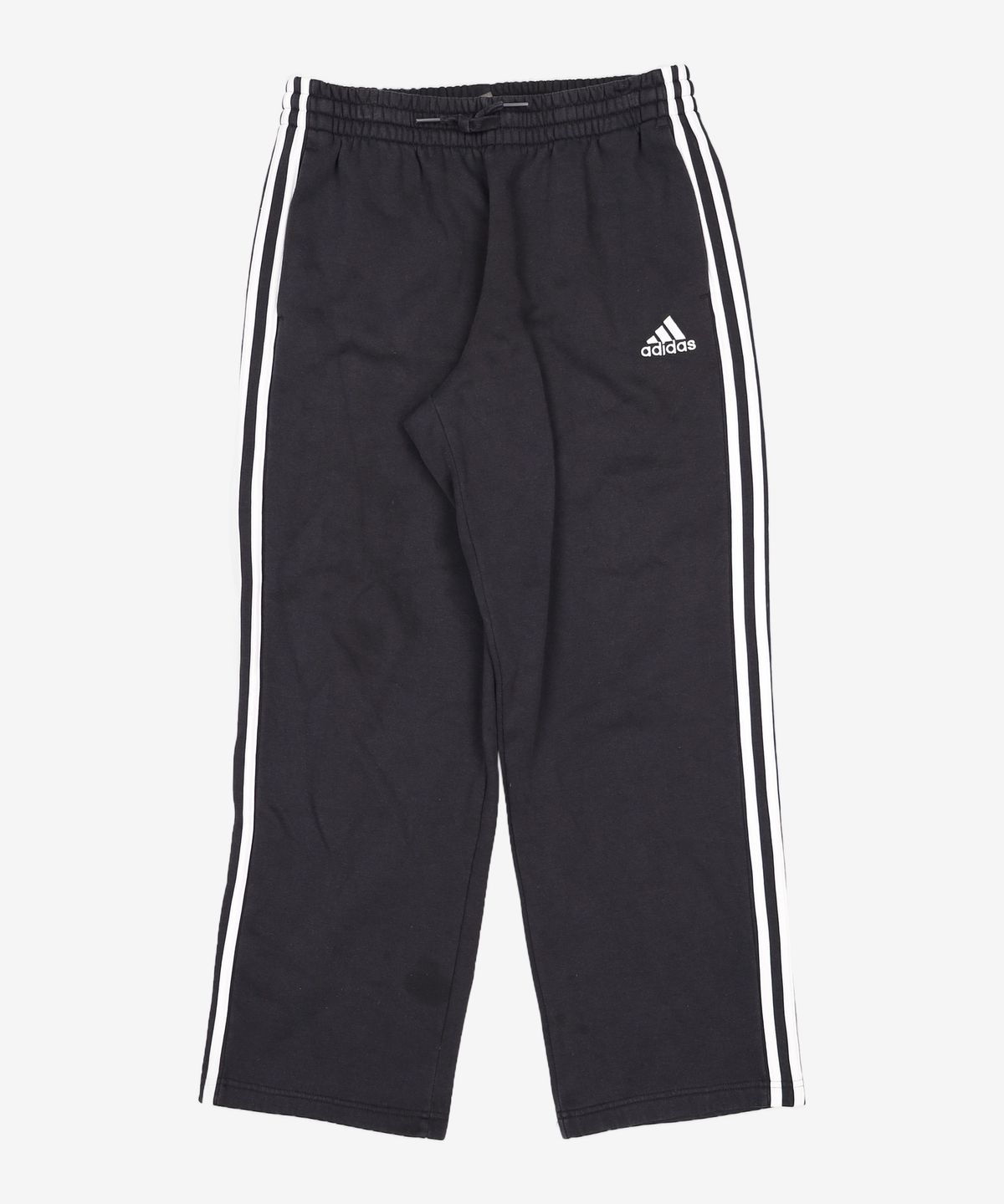 아디다스(ADIDAS) M 3S 플리스 오픈 팬츠 - 블랙 / GK9267 XL