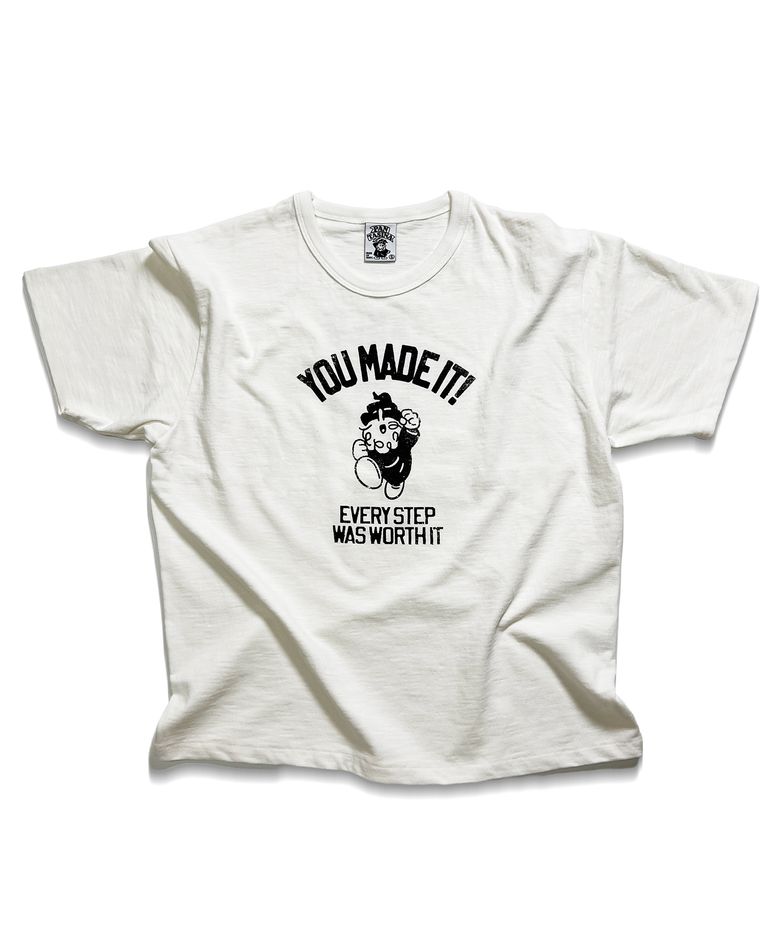YOU MADE IT!  T-SHIRT [IVORY]