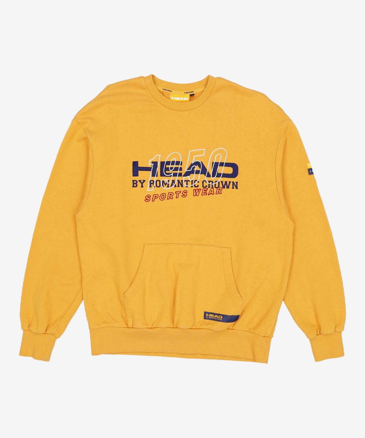 헤드(HEAD) [HEAD X RMTC] 헤드 바이 로맨틱 크라운 스웻셔츠_JHTDS19082YEX M