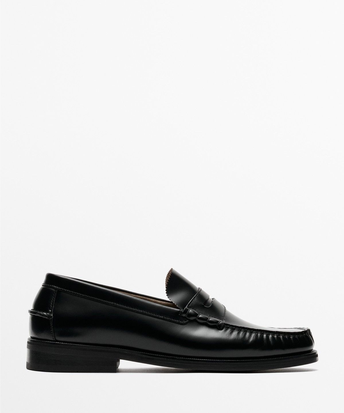 마시모두띠(MASSIMO DUTTI) 레더 마스크 로퍼