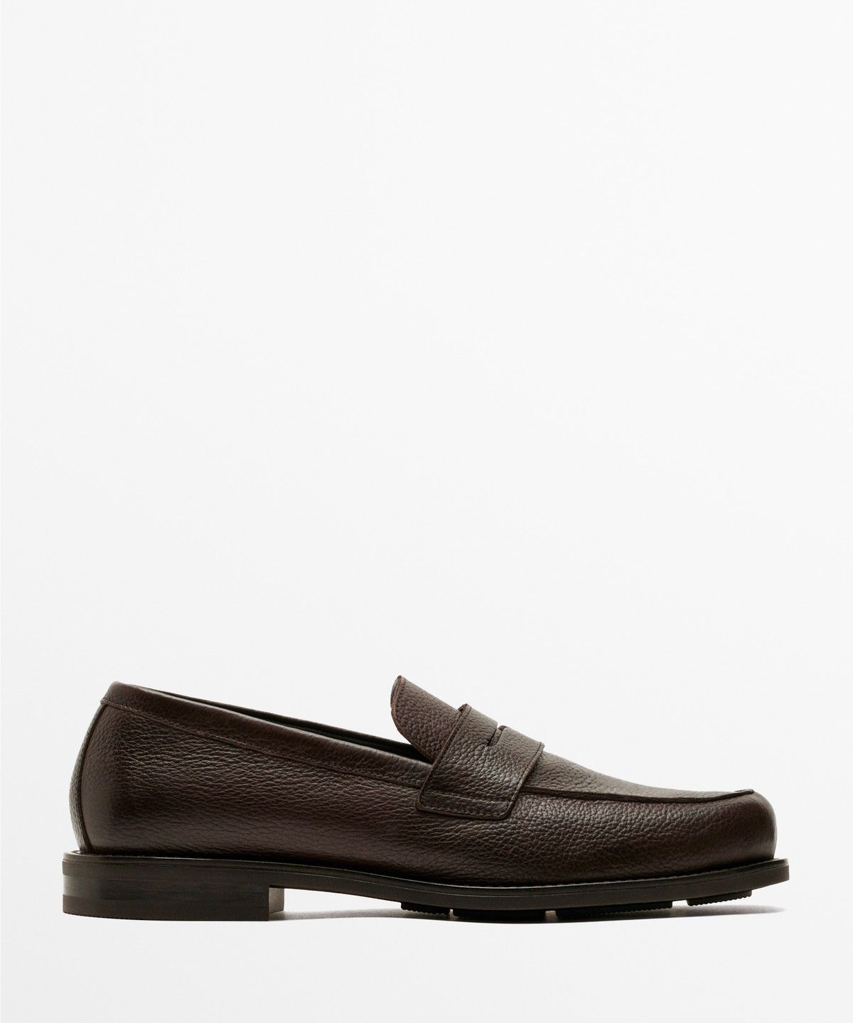 마시모두띠(MASSIMO DUTTI) 스플릿 스웨이드 로퍼