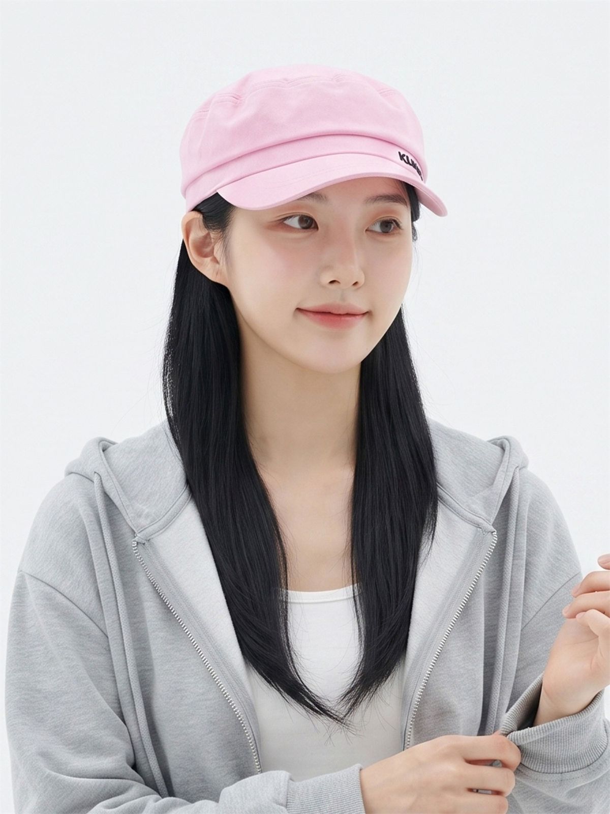 클리킥(KLIKIIC) 아미캡 패트롤 라인 핑크&핑크 PSAC-PPB