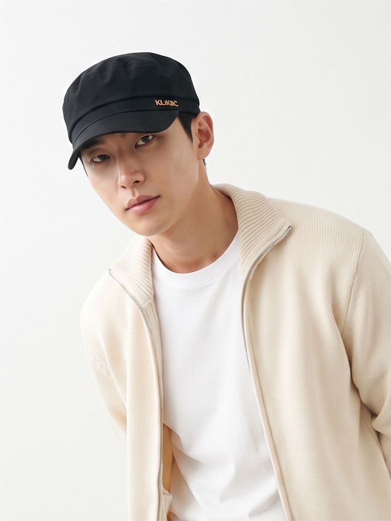 아미캡 골드 라인 블랙&블랙 PSAC-BBD