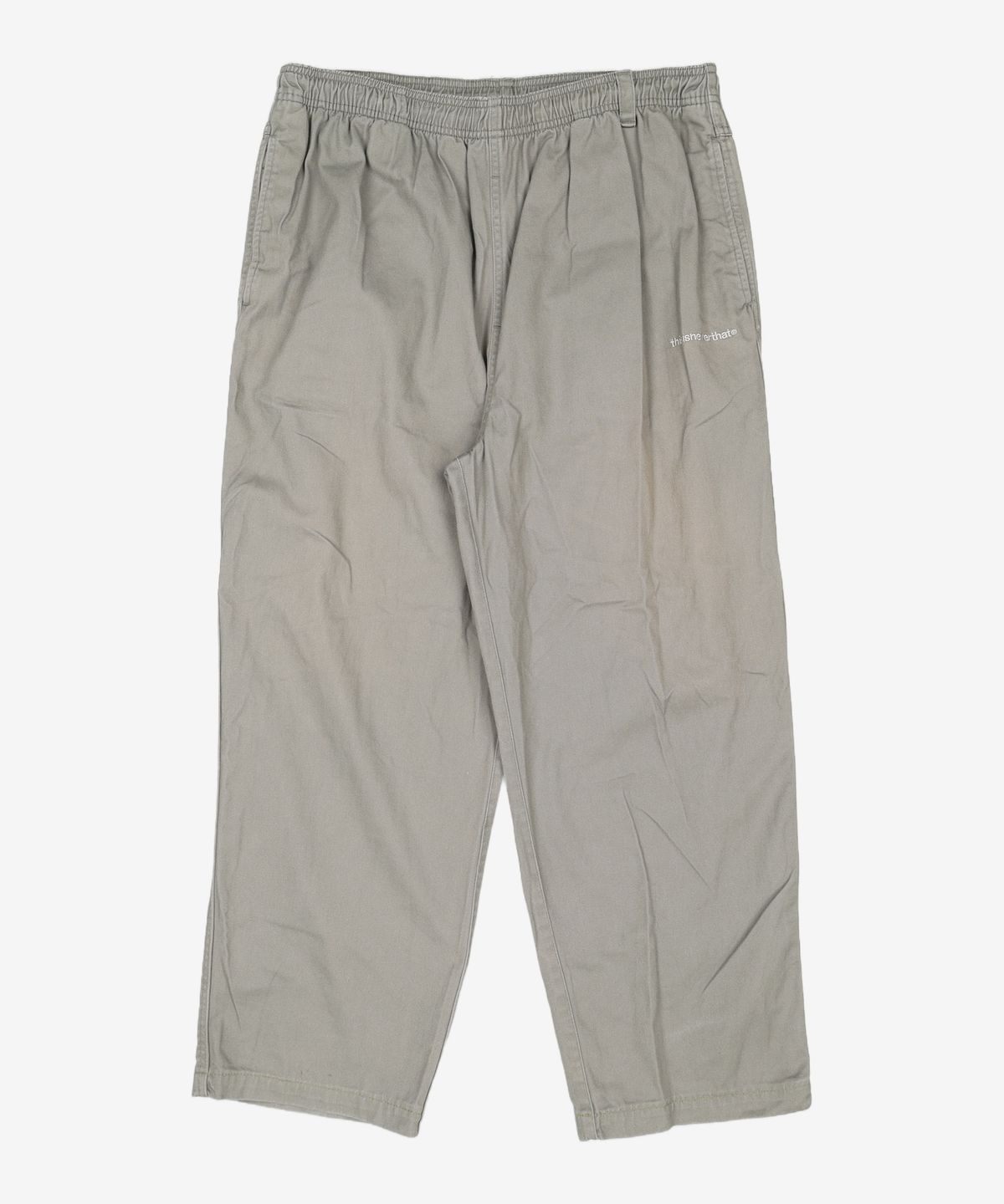 디스이즈네버댓(THISISNEVERTHAT) (SS22) Easy Pant Grey XL