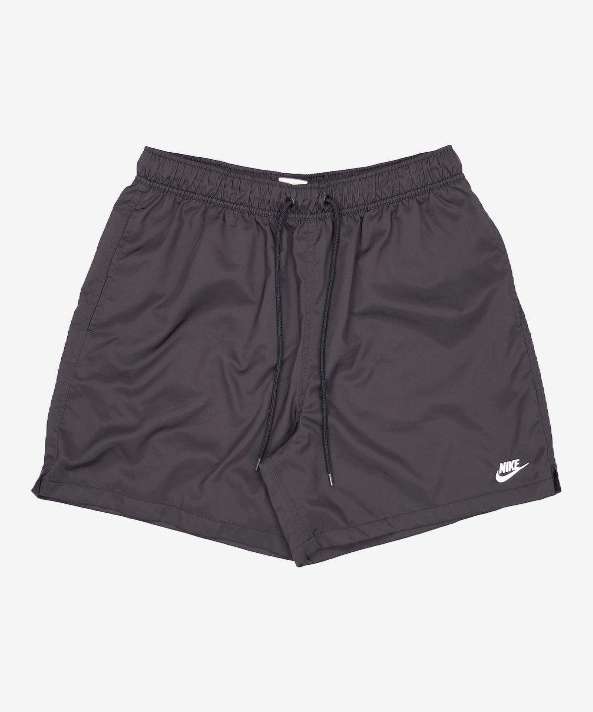 나이키(NIKE) 클럽 우븐 플로우 쇼츠 M - 블랙:화이트 / FN3308-010 L