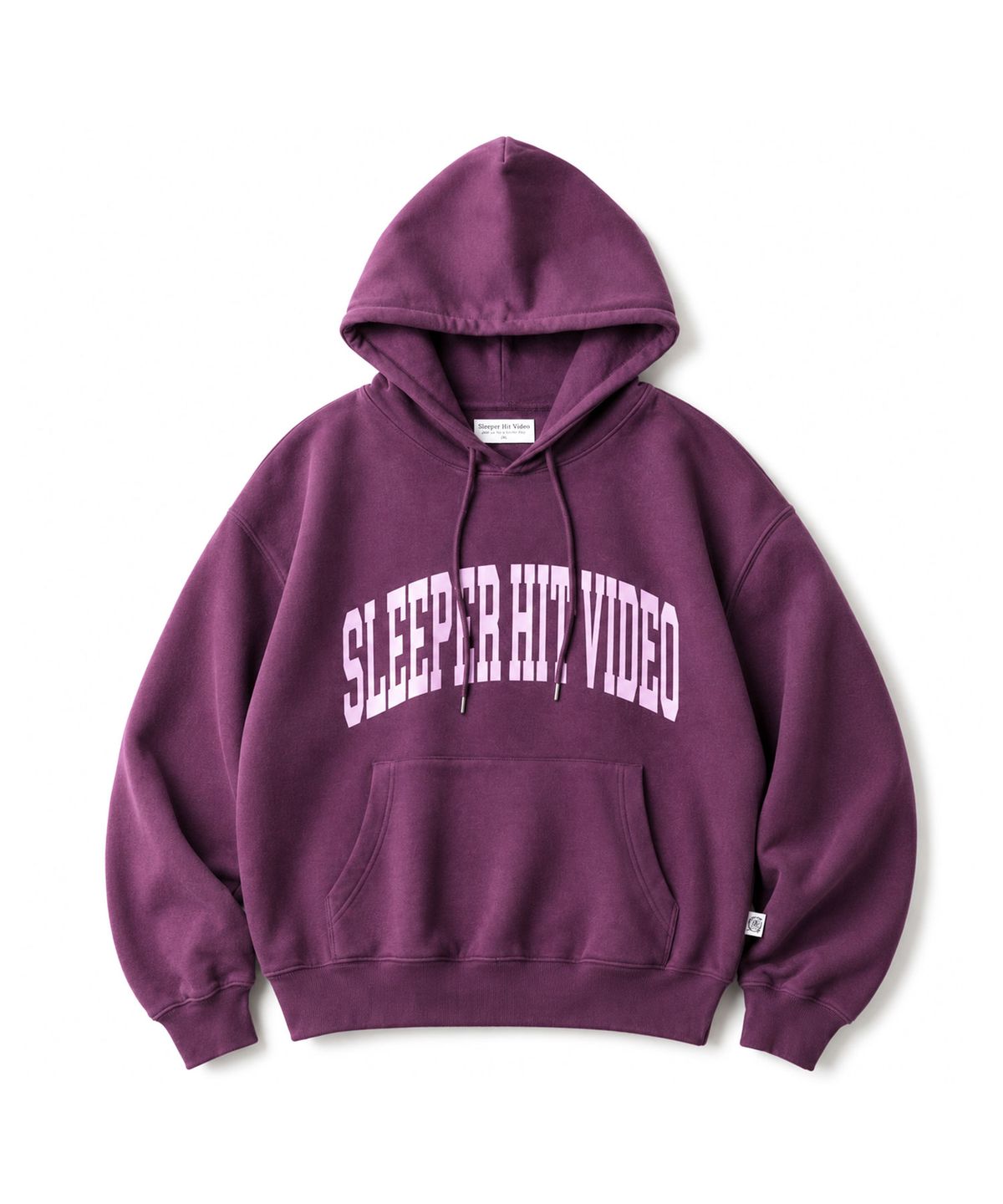 슬리퍼히트비디오(SLEEPER HIT VIDEO) SHV ARCH LOGO HOODIE PUPLE