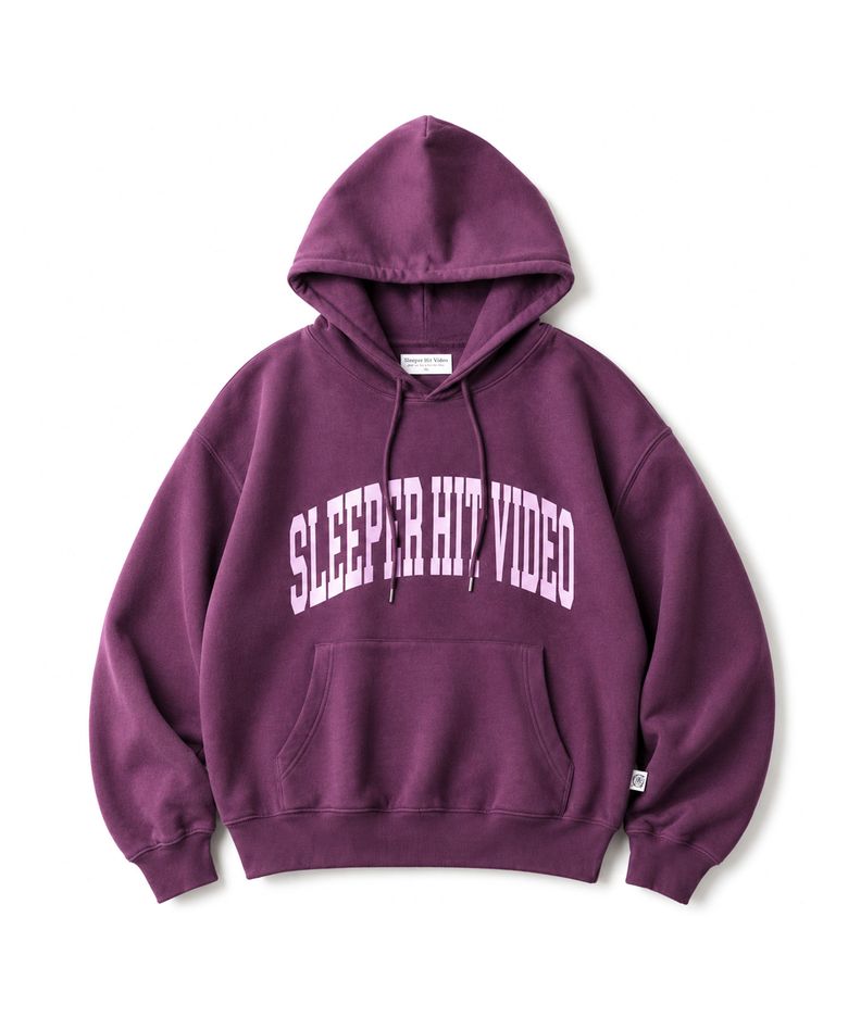 SHV ARCH LOGO HOODIE PUPLE