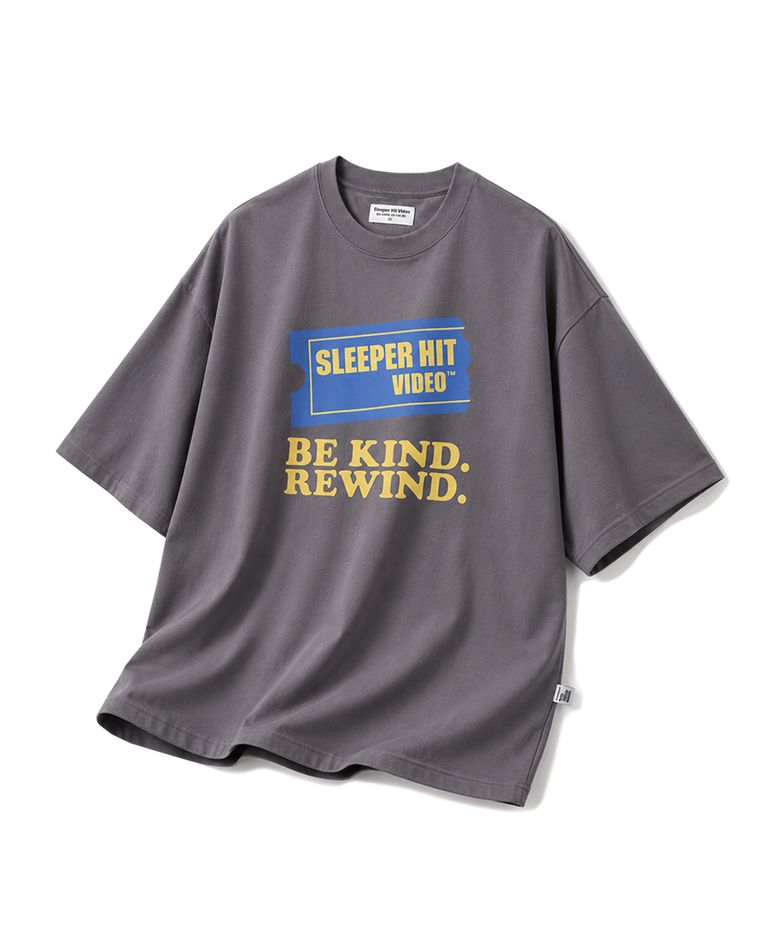 SHV TICKET LOGO T-SHIRTS CHARCOAL