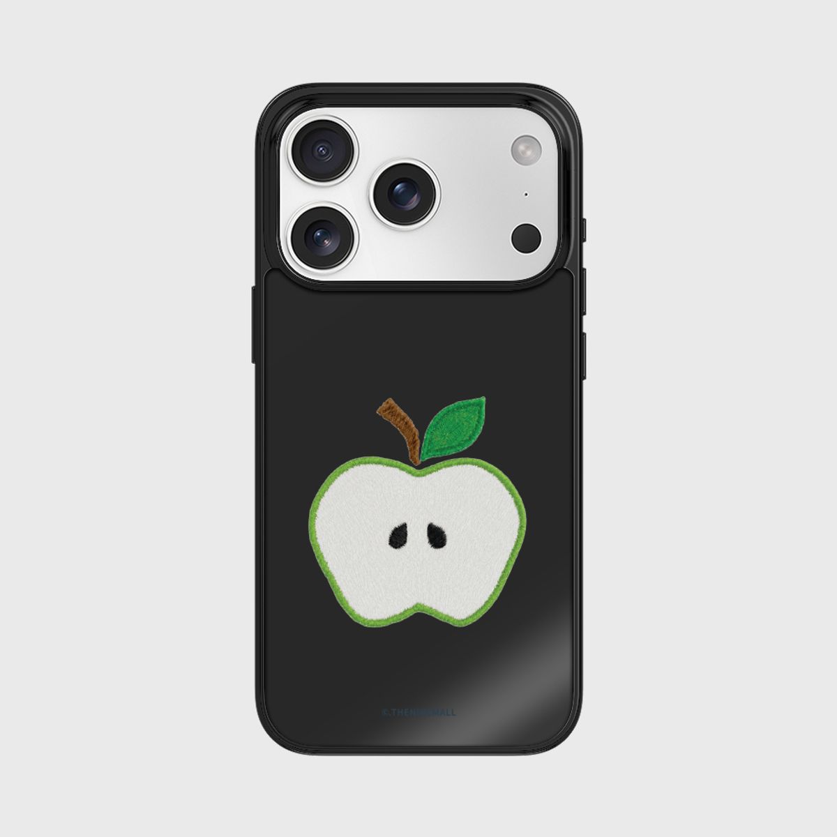 더나인몰(THE NINEMALL) denim apple dot [블랙미러 범퍼케이스]