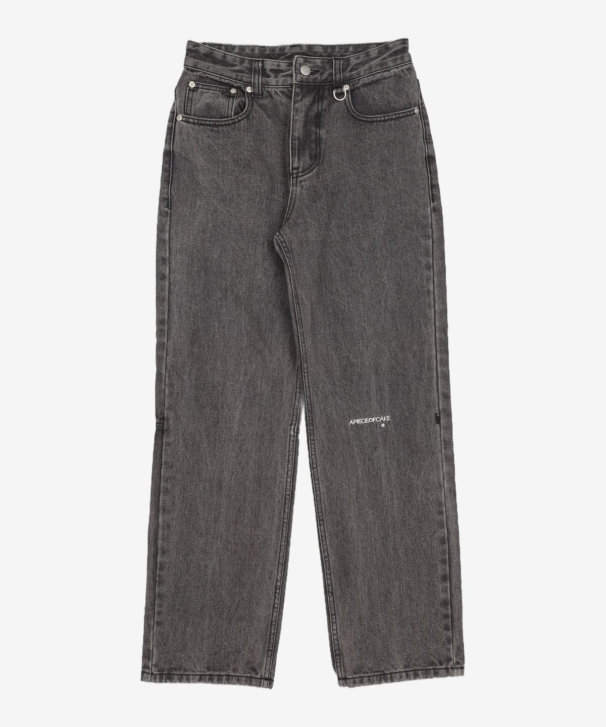 어피스오브케이크(APIECEOFCAKE) Essential Denim Pants_Black S