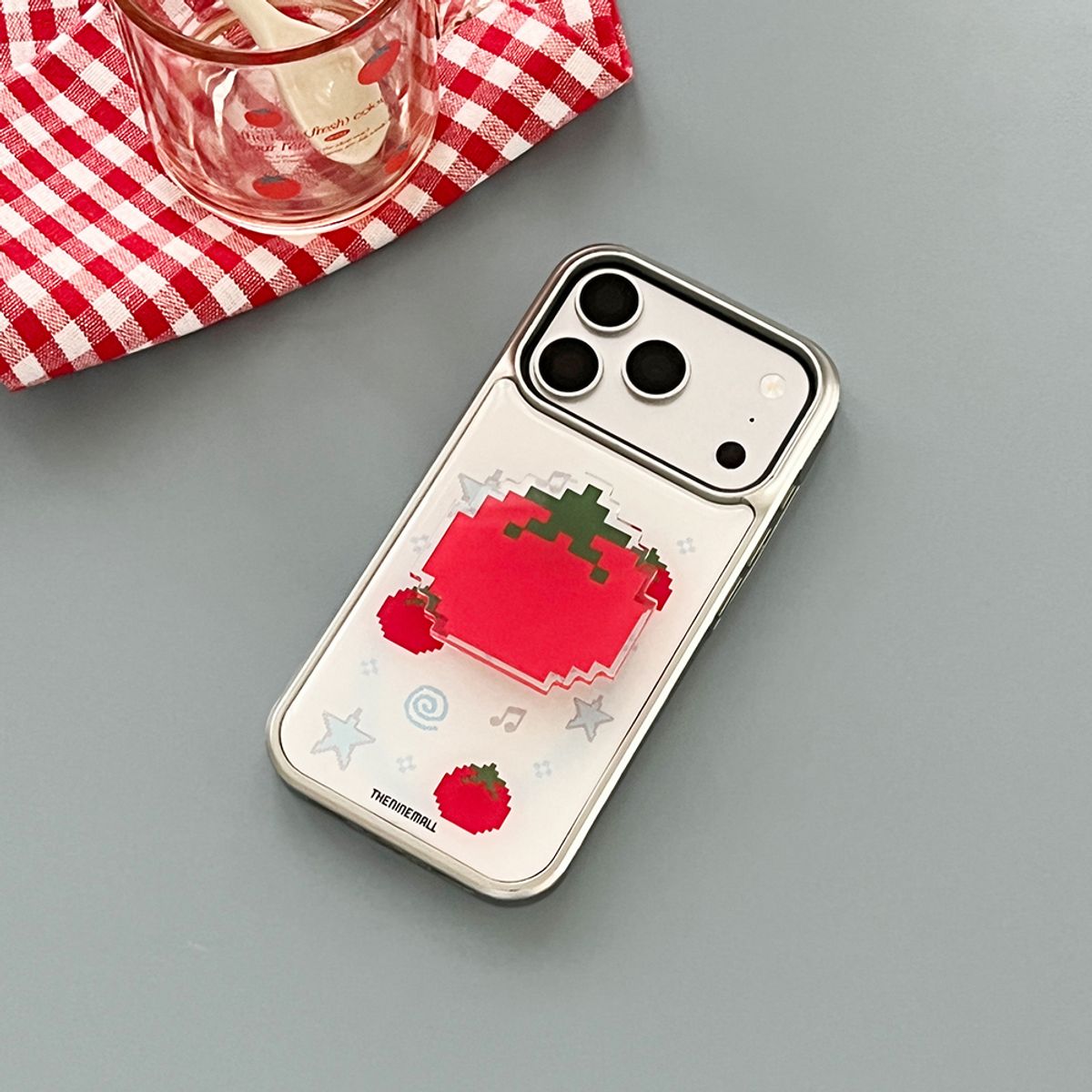 더나인몰(THE NINEMALL) [아크릴스마트톡] tomato pixel