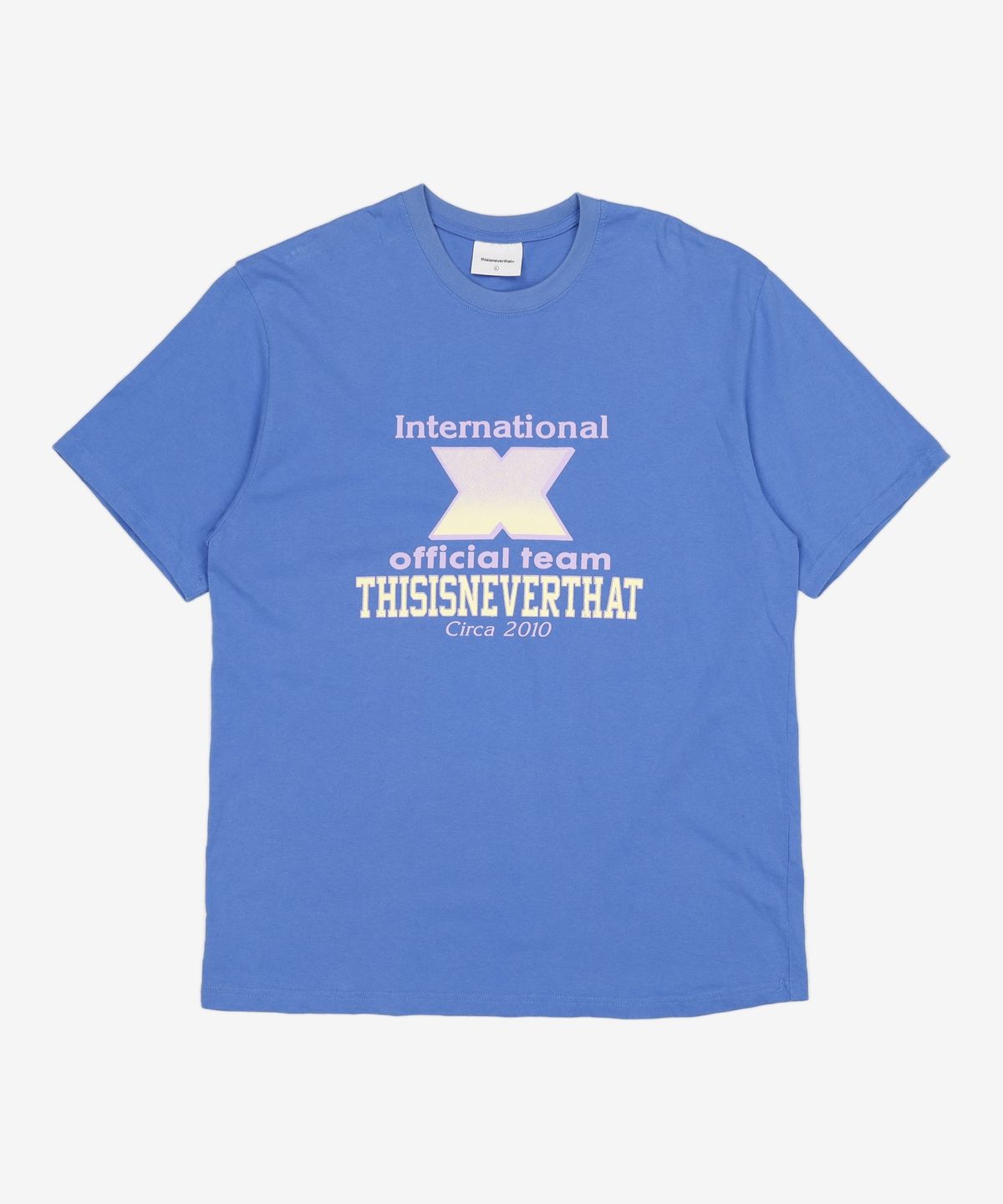 디스이즈네버댓(THISISNEVERTHAT) X-INTL.Tee Black L