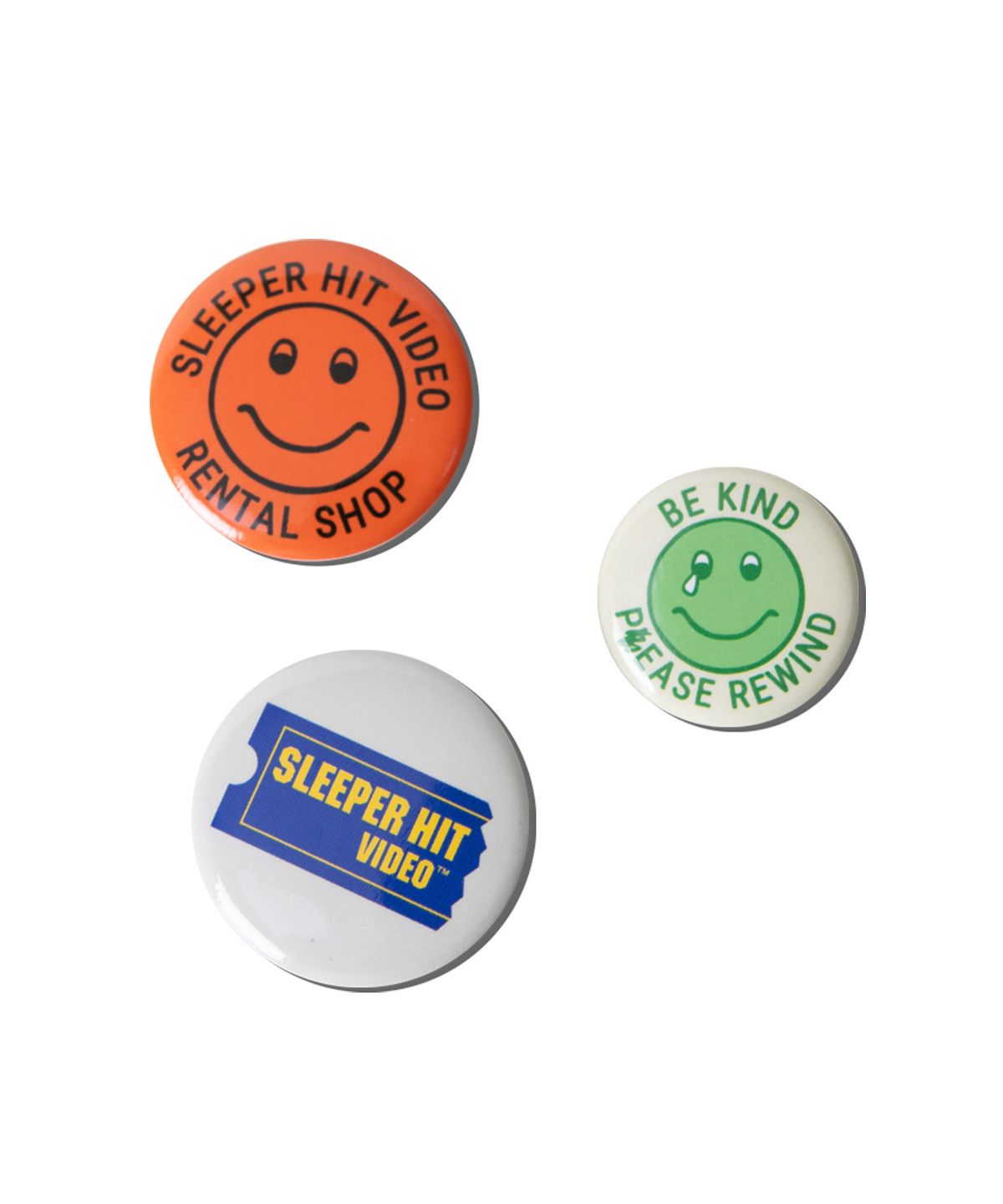 슬리퍼히트비디오(SLEEPER HIT VIDEO) SHV SMILE BADGE SET