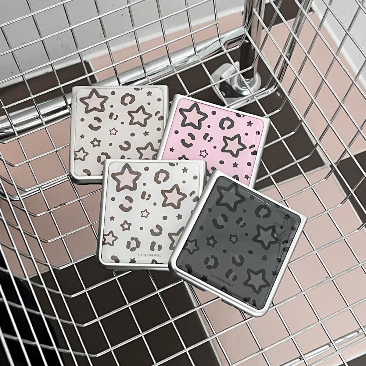 더나인몰(THE NINEMALL) starry leopard [폴더블 실버 범퍼케이스]