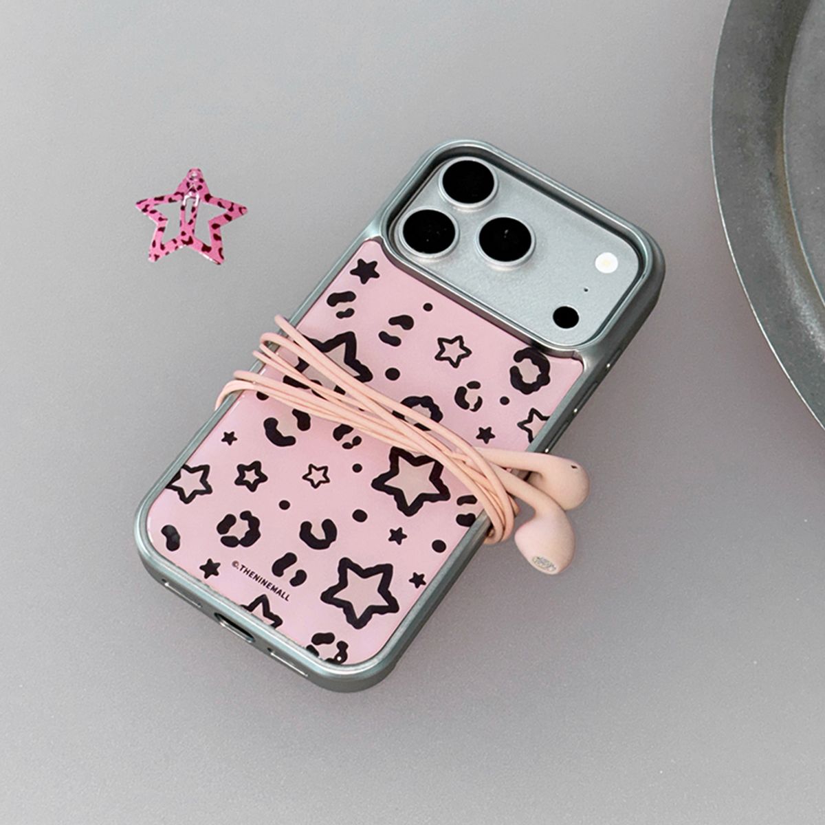 더나인몰(THE NINEMALL) starry leopard [실버 범퍼케이스]