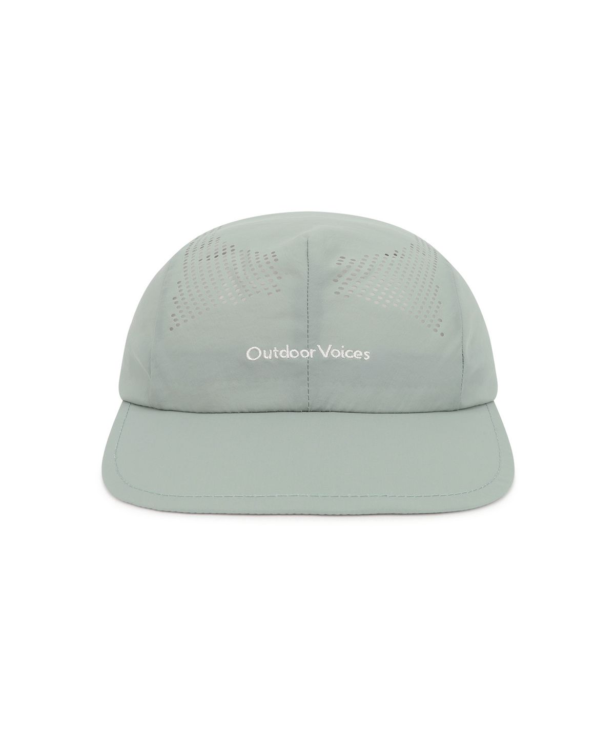 아웃도어 보이스(OUTDOOR VOICES) Technol-OV AIRHOLE RUNNING CAP (MINT GRAY)