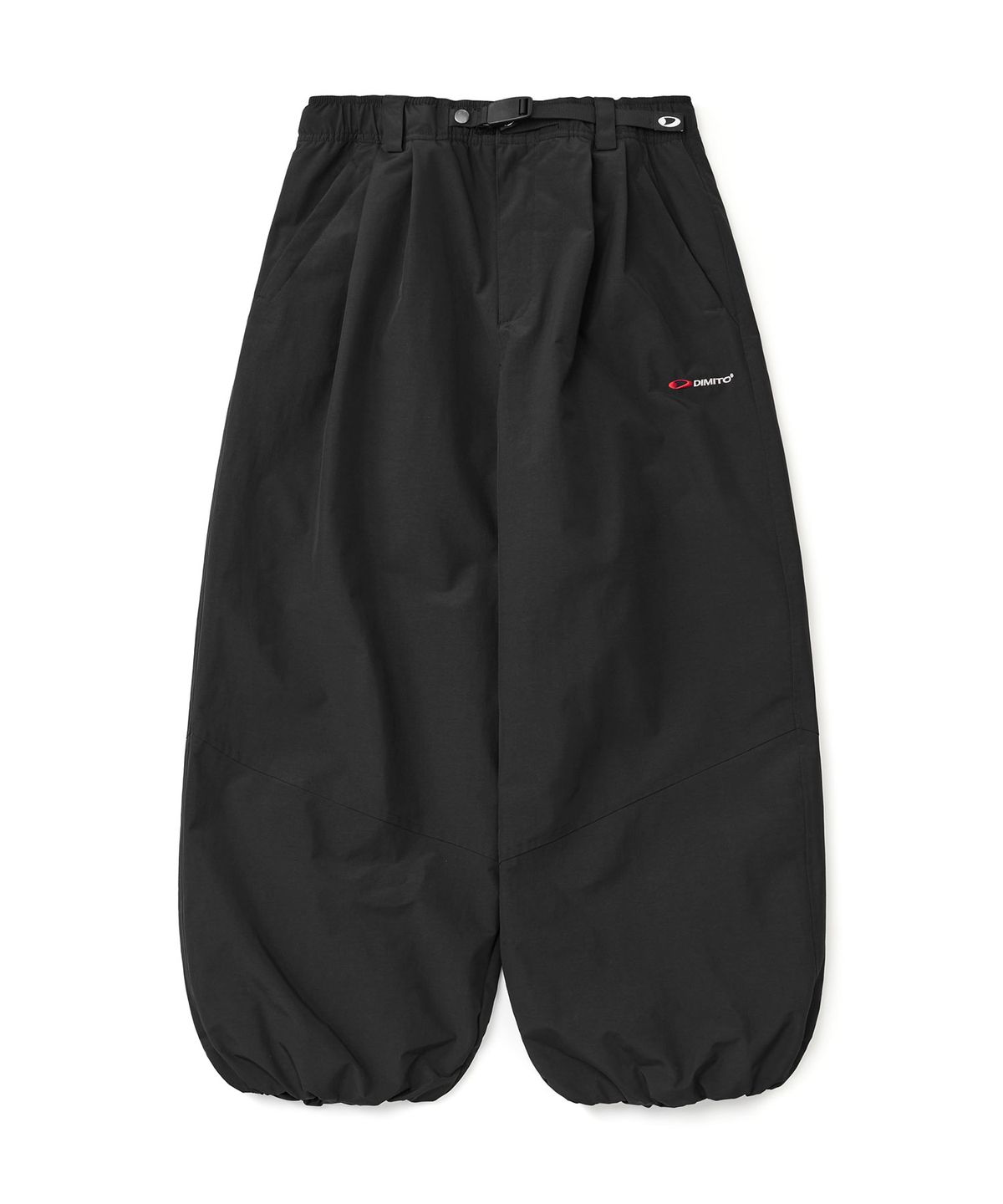디미토(DIMITO) 26 AIR FORCE BANDED PANTS (WIDE FIT LV.2) BLACK