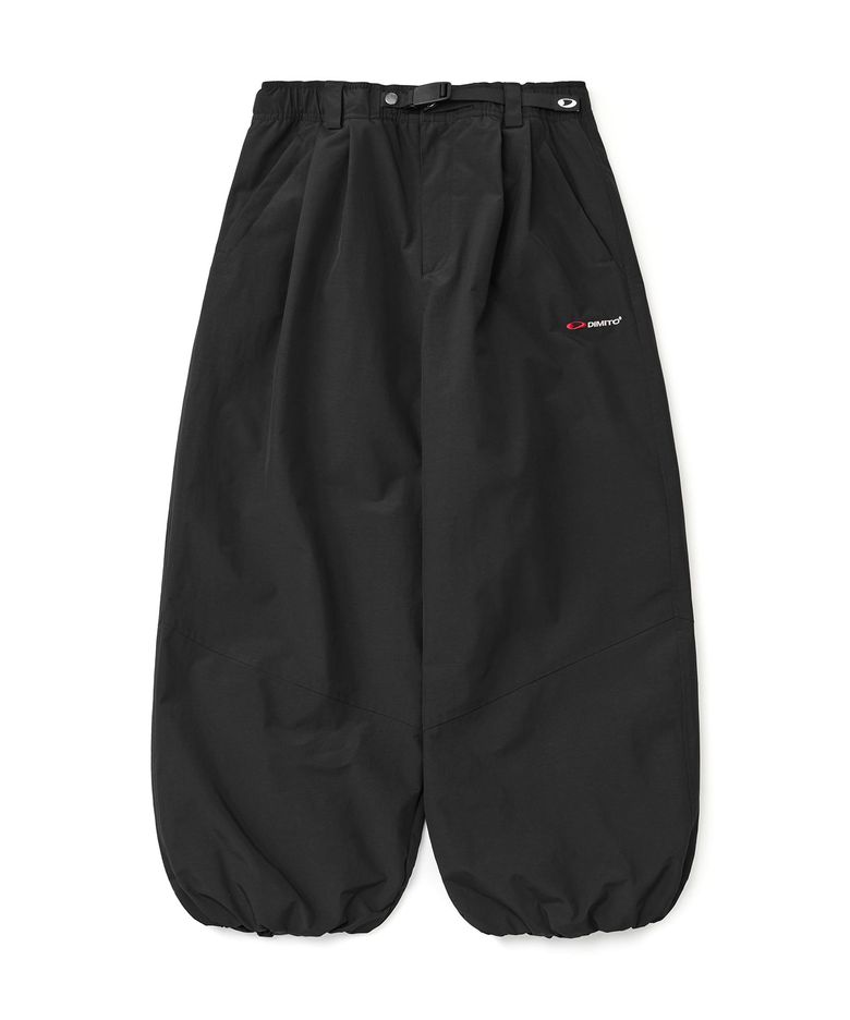 26 AIR FORCE BANDED PANTS (WIDE FIT LV.2) BLACK
