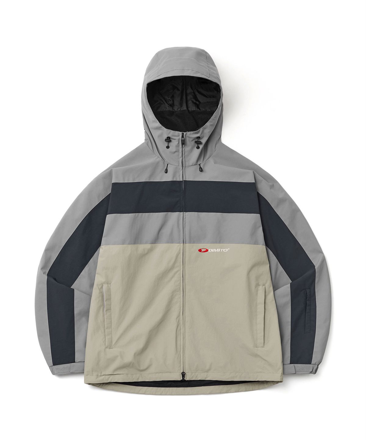 디미토(DIMITO) LINE BLOCK JACKET GOAT