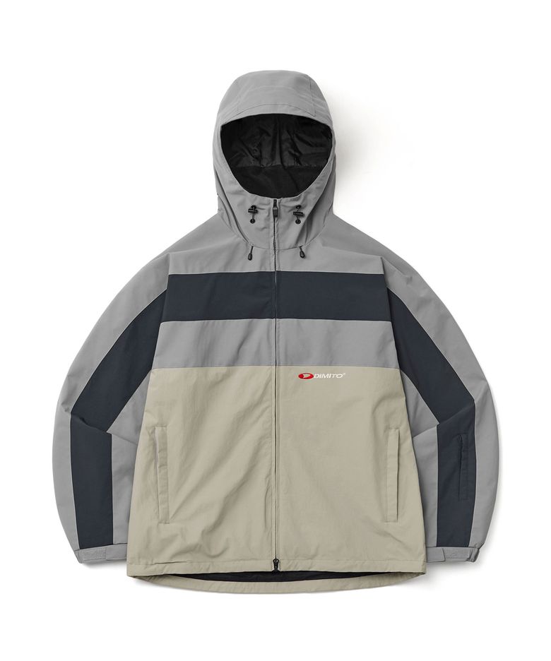 LINE BLOCK JACKET GOAT