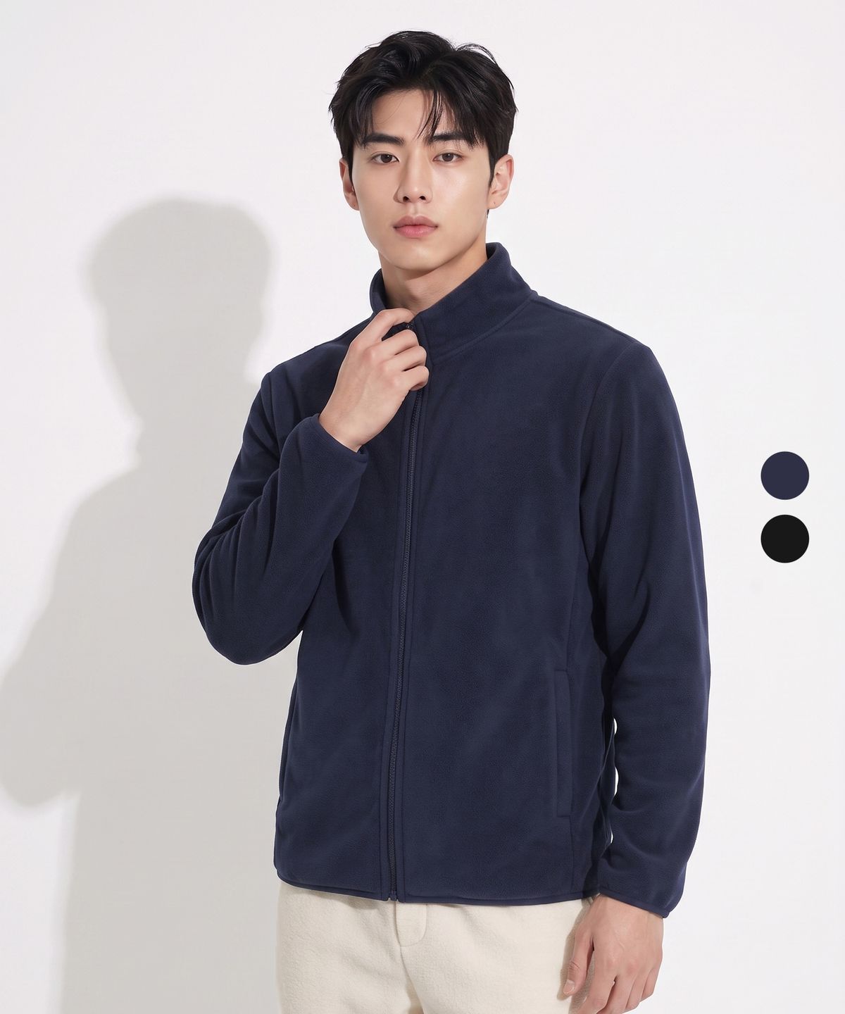 이지바이(EZBUY) 남성 라이트핫 폴라폴리스 집업 자켓 2 Colors