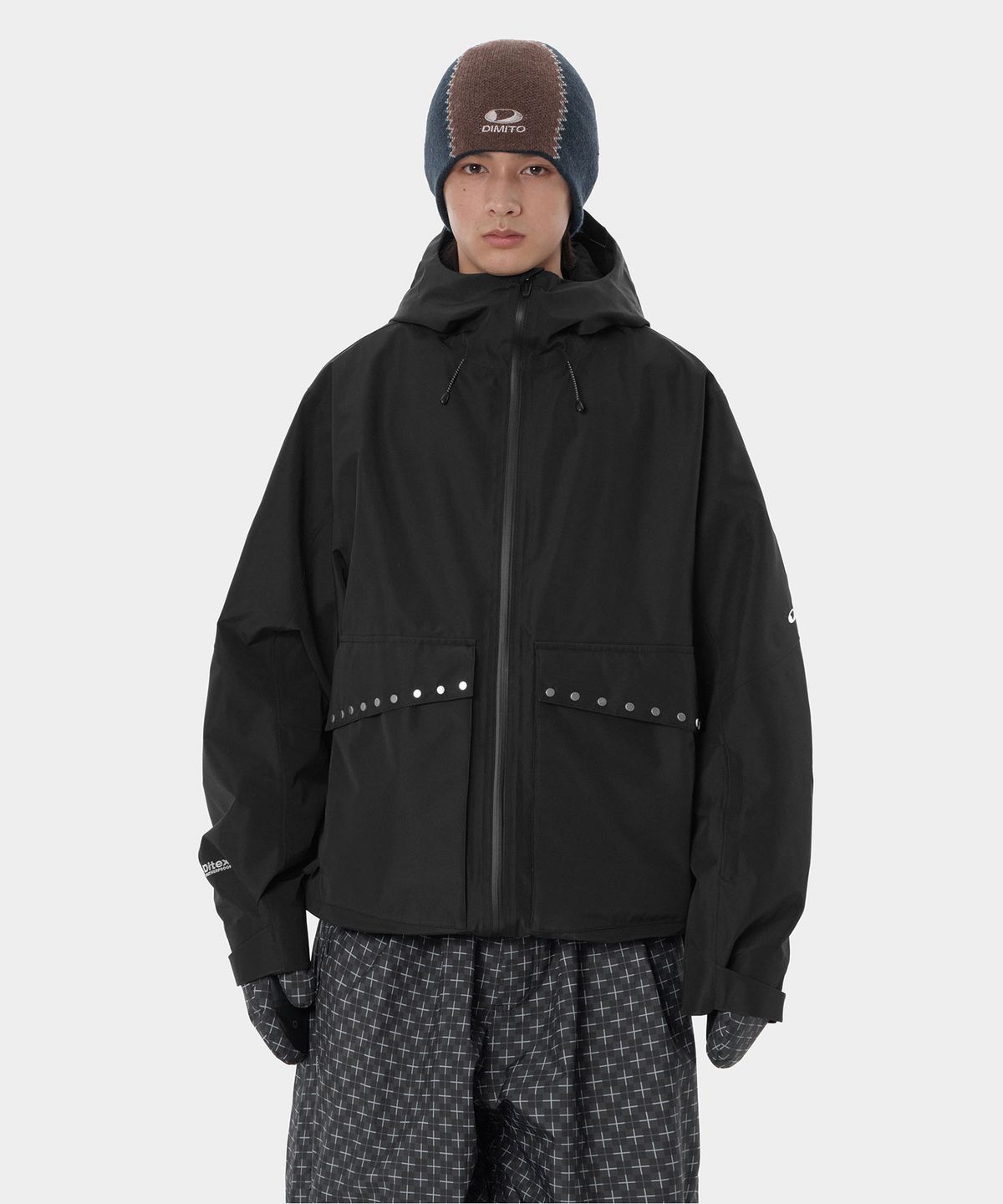 디미토(DIMITO) STUD 2L JACKET BLACK