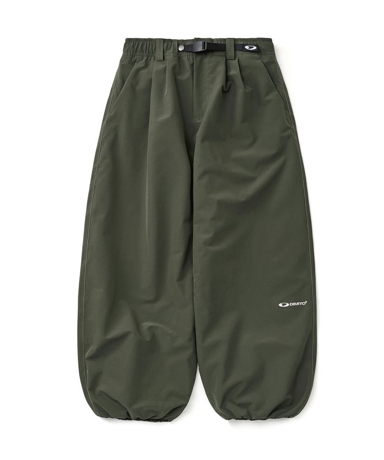 BANDED WIDE PANTS (WIDE FIT LV.2) DRY MUGWORT