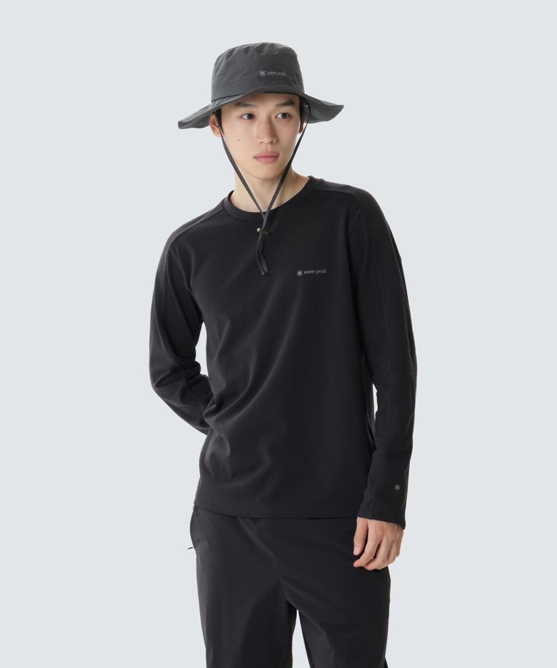 테이진 델타피크 퀵드라이 긴팔 티셔츠 (S26FMTTL22) Black