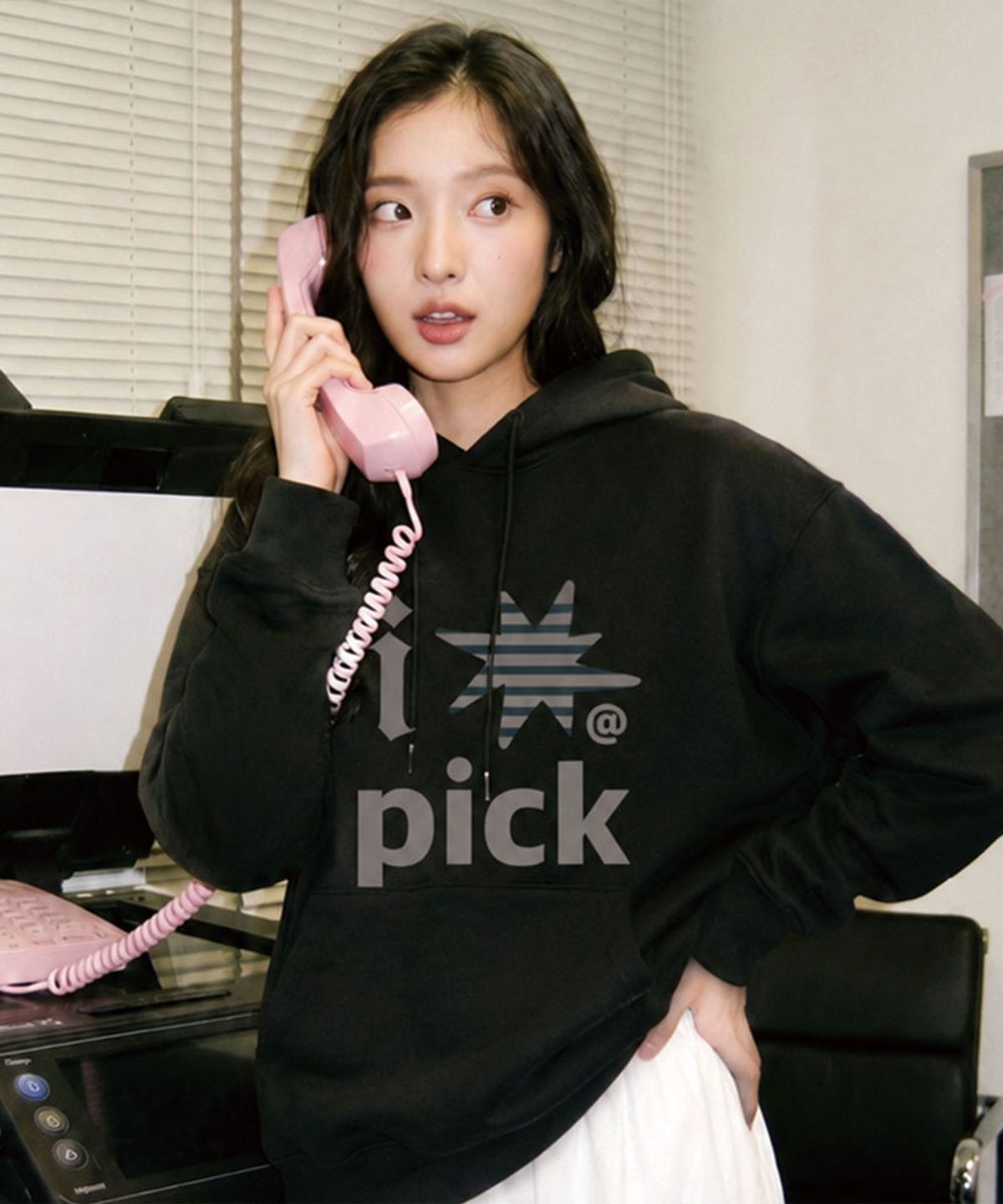 그라픽(GRAPICK) 원더스 오버핏 후드티셔츠 5 Color [GRPI_6005]