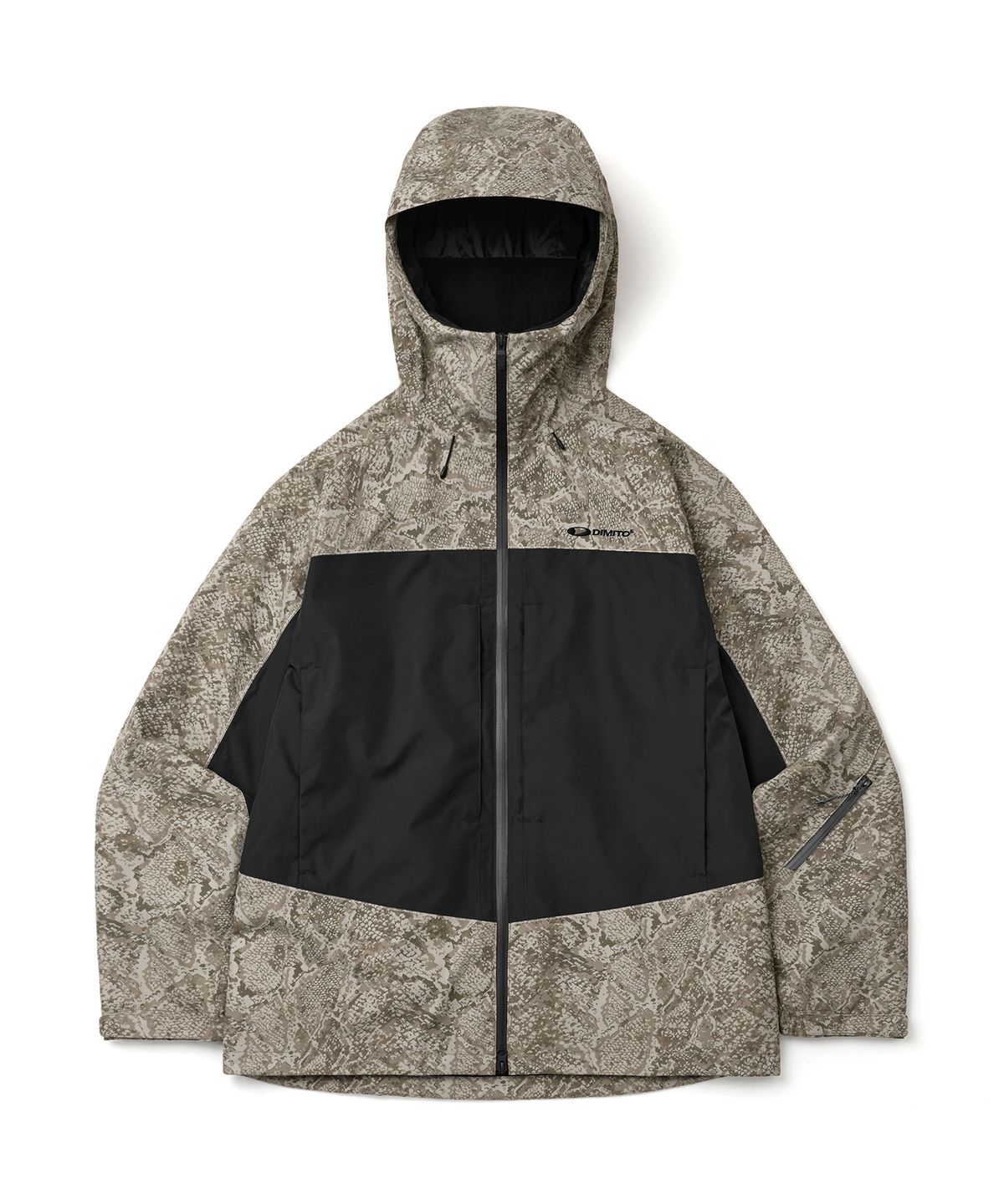 디미토(DIMITO) WORKS REFLECTIVE LINE JACKET DESERT SNAKE