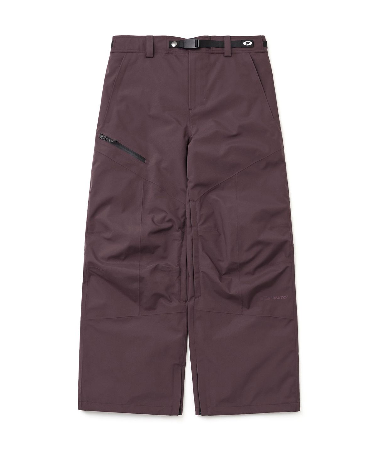 디미토(DIMITO) 26 LEVEL 2L PANTS (RELAXED FIT) DEEP BLOOD