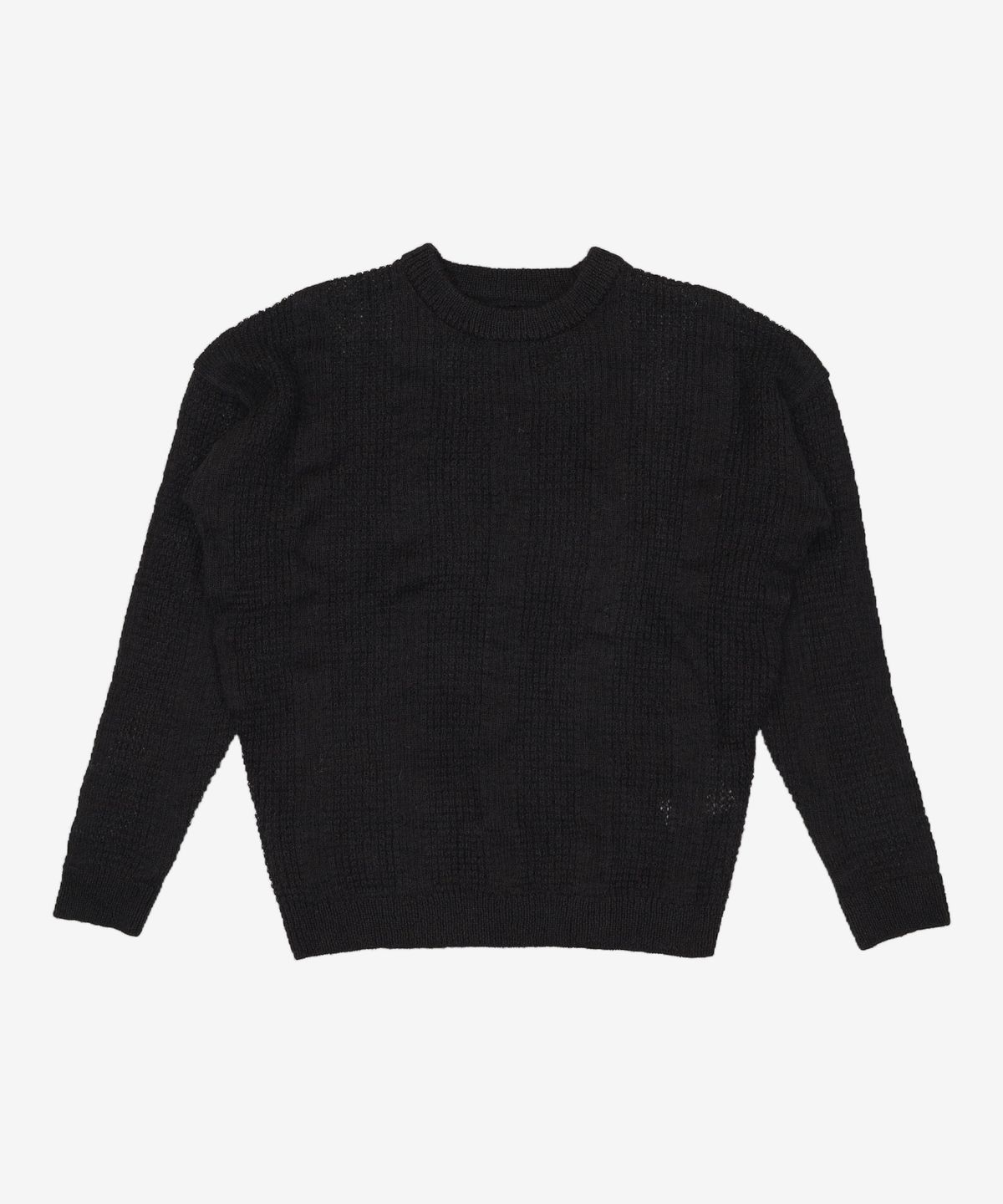 유스(YOUTH) Mohair Crew-neck Knit-Black M