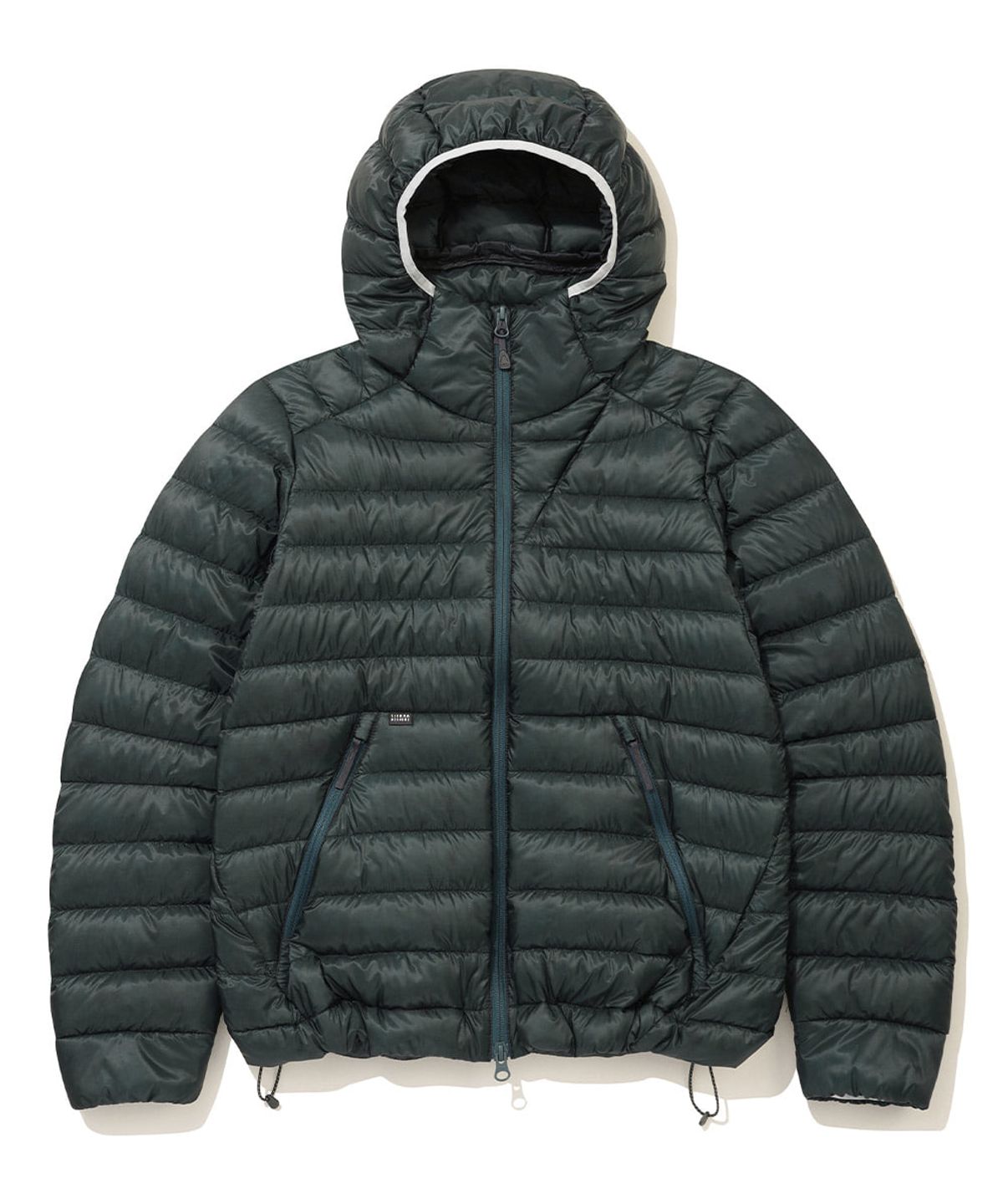 시에라디자인(SIERRA DESIGNS) W) 뮤어(MUIR) 경량 구스다운 후드자켓 DEEP BLUE GREEN