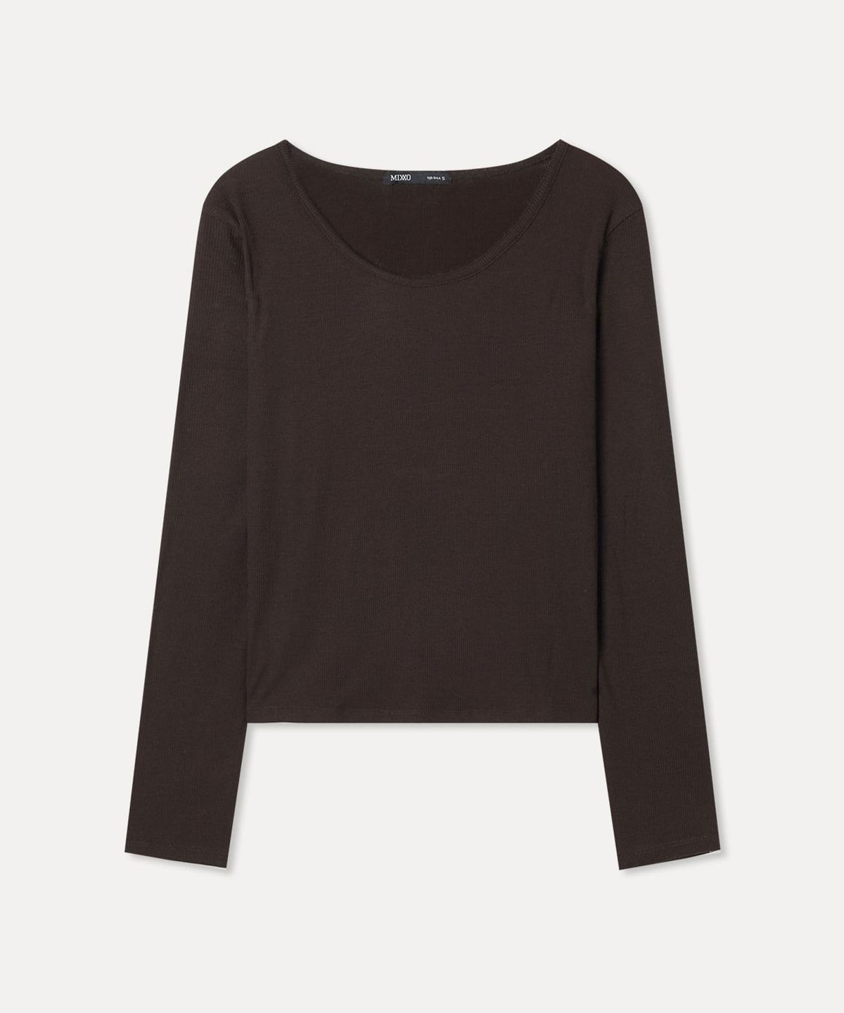미쏘(MIXXO) V넥 긴팔 티셔츠_MIWLWGT10A