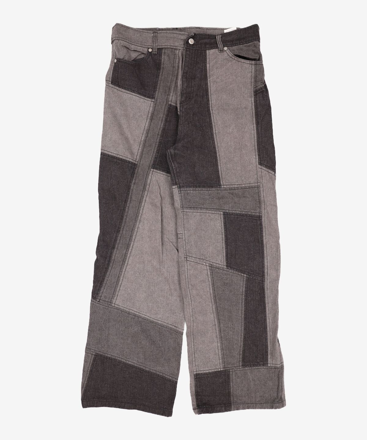 노매뉴얼(NOMANUAL) TWO TUCK NYLON PANTS - BLACK 100