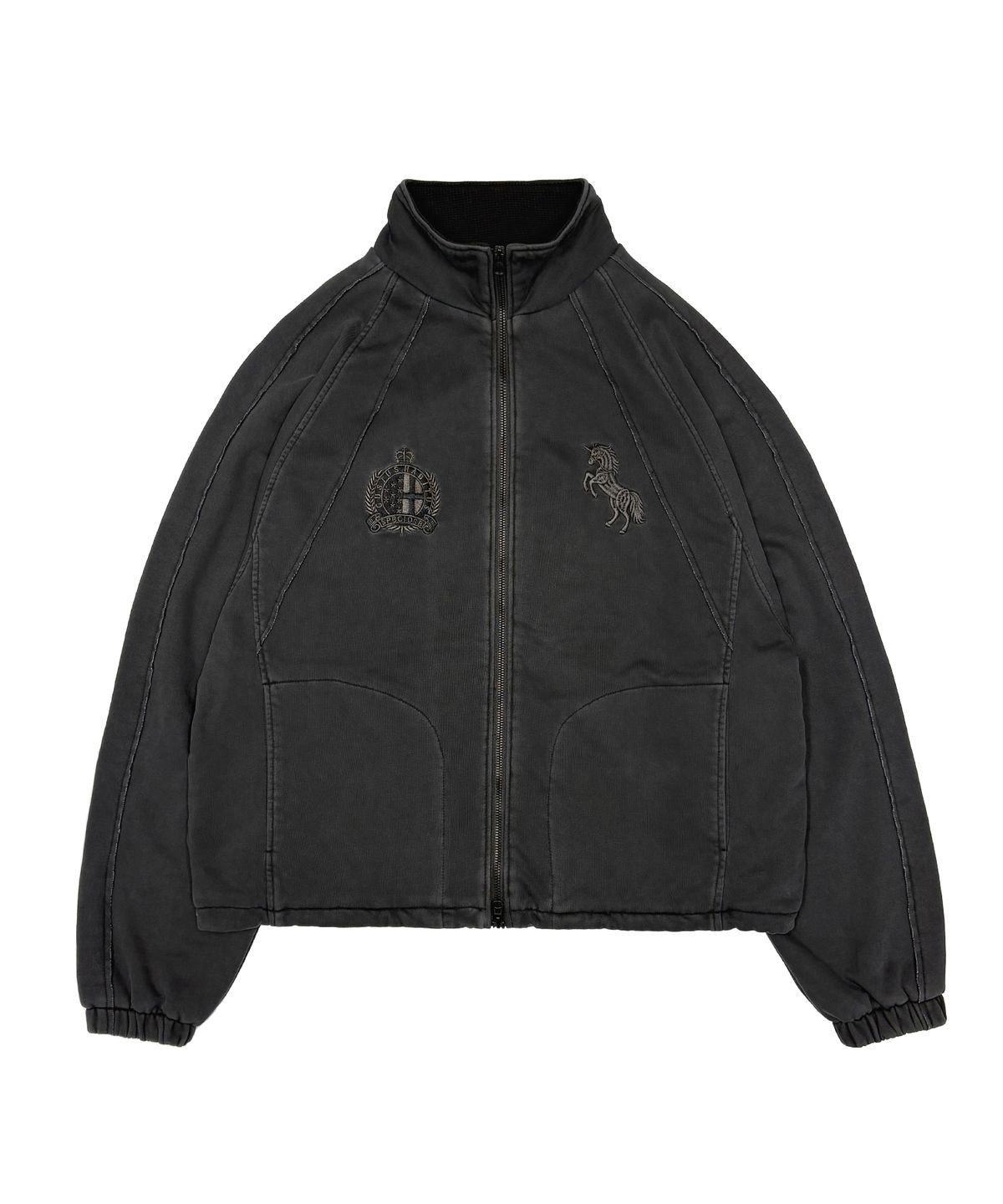 플레이버리즘(FLAVORISM) VTG Waffle Lining Track Jacket (TO0028-1)