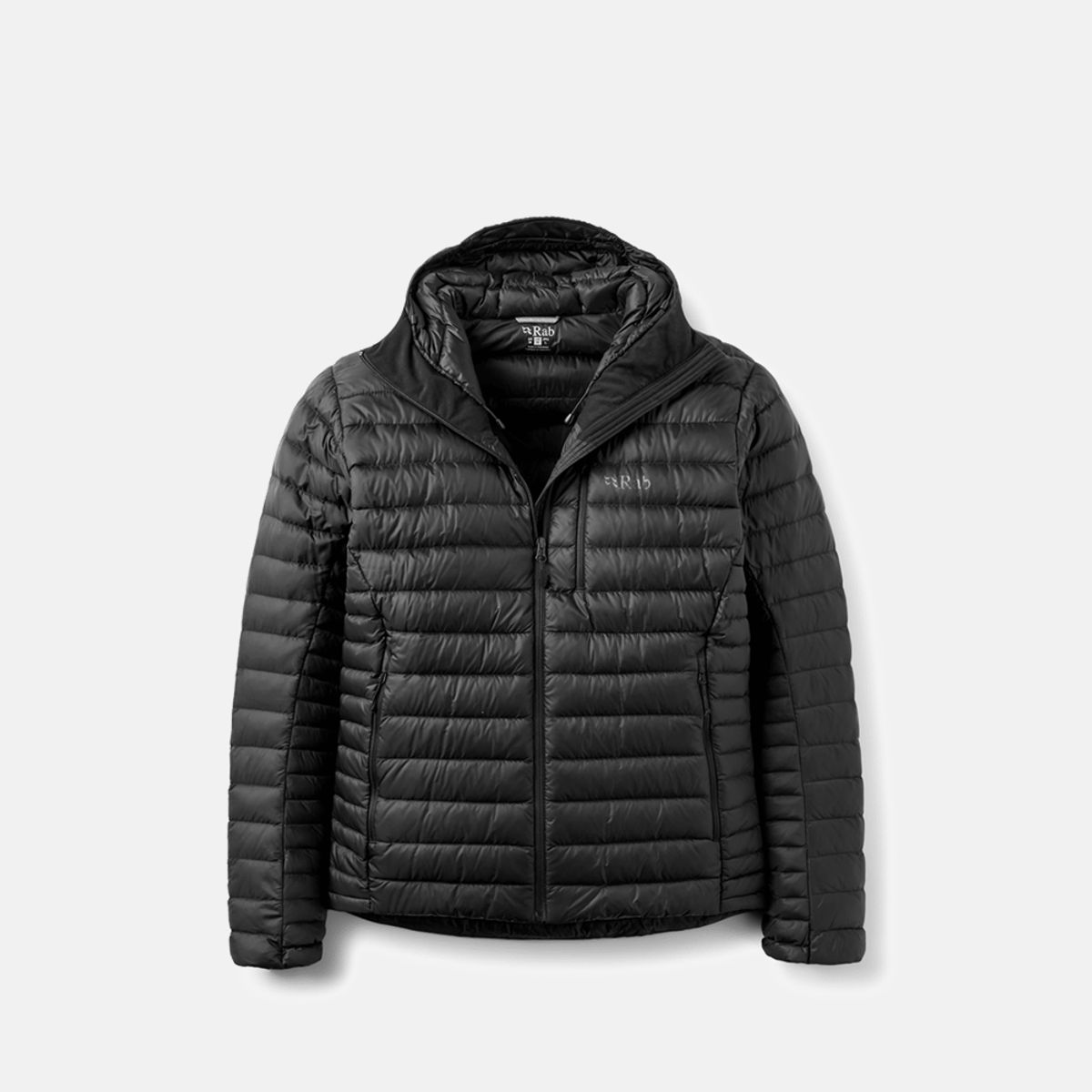 랩(RAB) 마이크로라이트 알파인 후디 Black