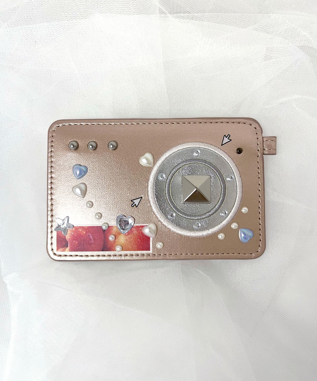 엔와이엑스엑스(NYXX) CAMERA CARD WALLET PINK