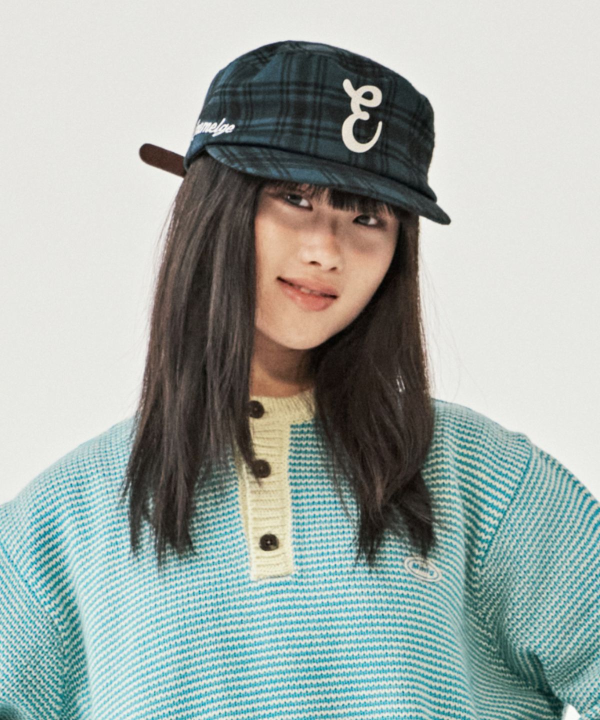 엠엠엘지(MMLG) CHECK PILLBOX CAP (GREEN)