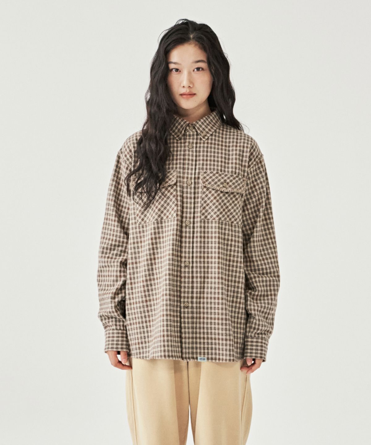 엠엠엘지(MMLG) TIMBER NICHE POCKET SHIRT (BROWN)