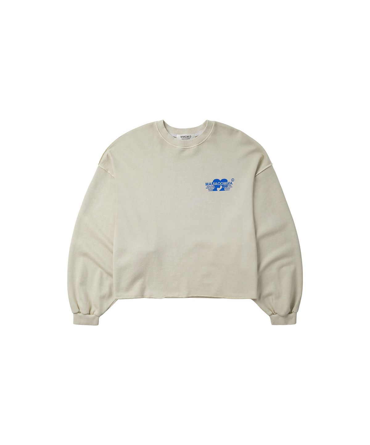 엠엠씨엠디(MMCMD) MM Drawing N.01 Crop Sweatshirt (W) (2colors)