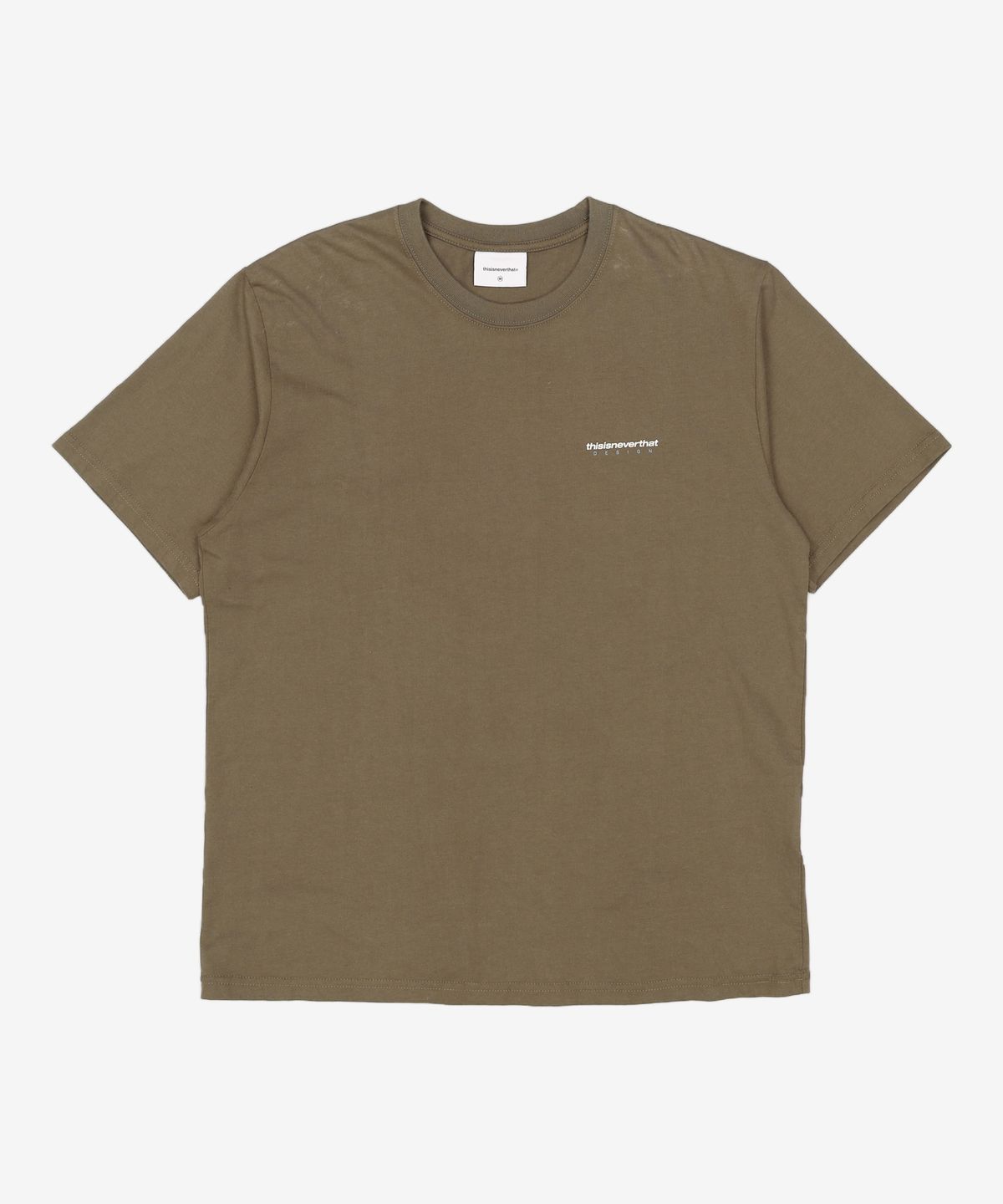 디스이즈네버댓(THISISNEVERTHAT) DSN-Logo Tee Olive M