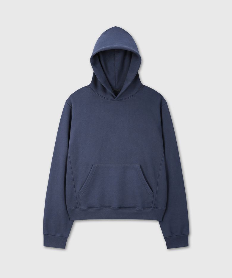 [DIVEIN X 무민서] VINTAGE CROP HOOD (NAVY)