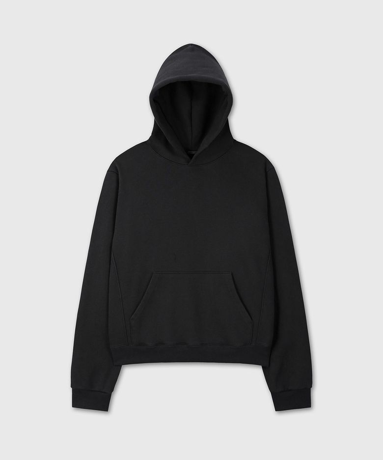 [DIVEIN X 무민서] VINTAGE CROP HOOD (BLACK)