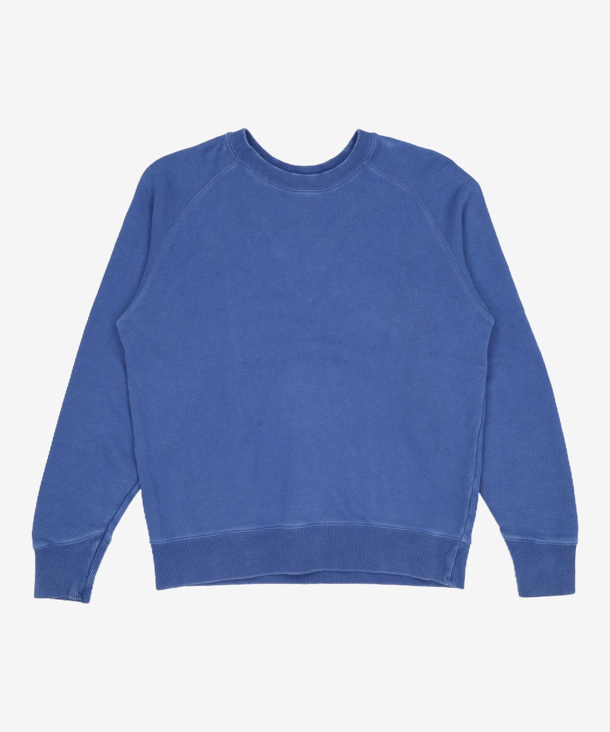 로우(L'EAU) [3rd] Cotton loose sweatshirt_melange grey XS