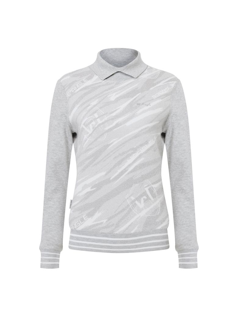 TO 와일드락 페미닌 모크넥 풀오버 L_Light Grey